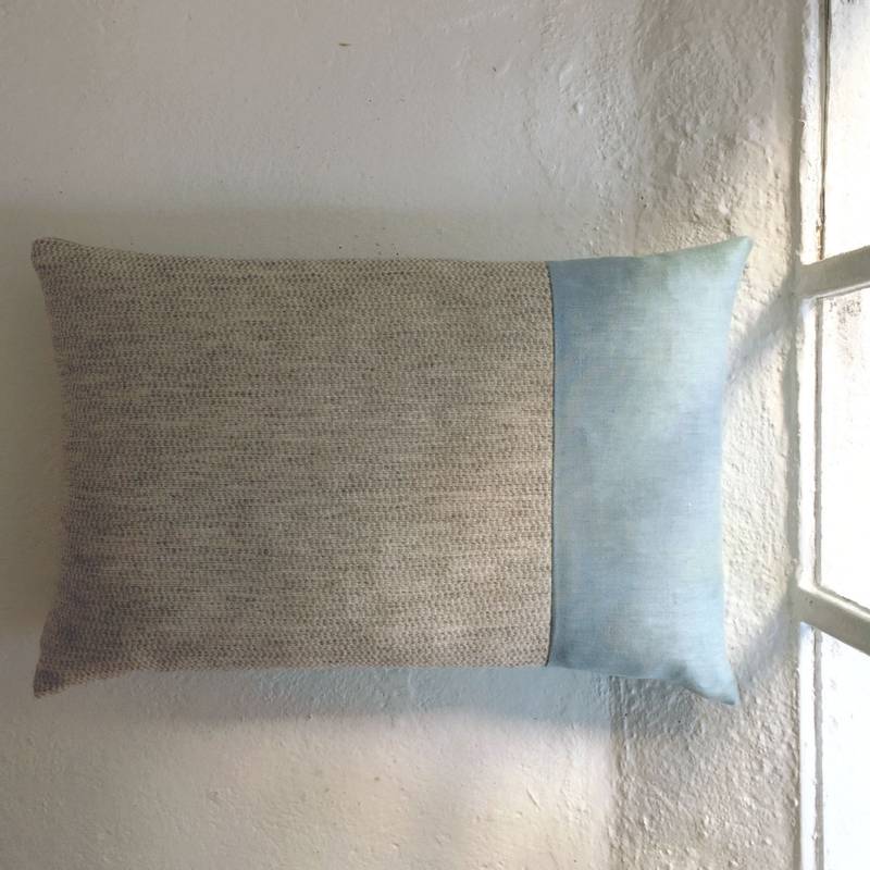 Gråsau FOLDOVER cushion |Vibrant| Seafoam 001 Svaberg